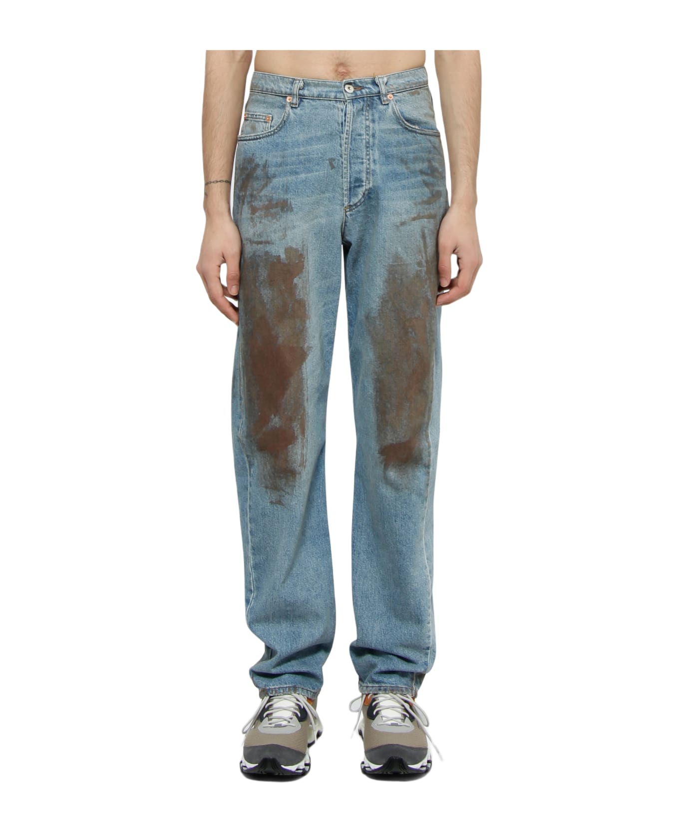 Magliano Unregular Jeans - blue