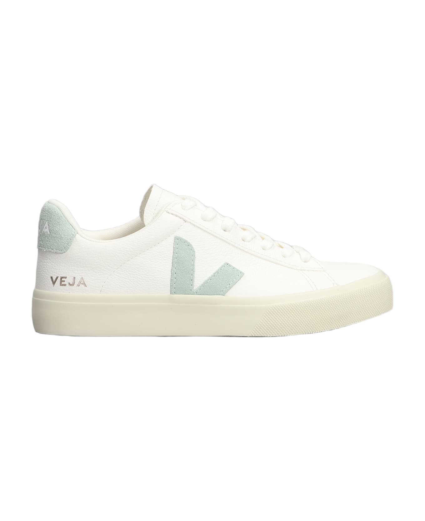 Veja Campo Sneakers In White Leather - white