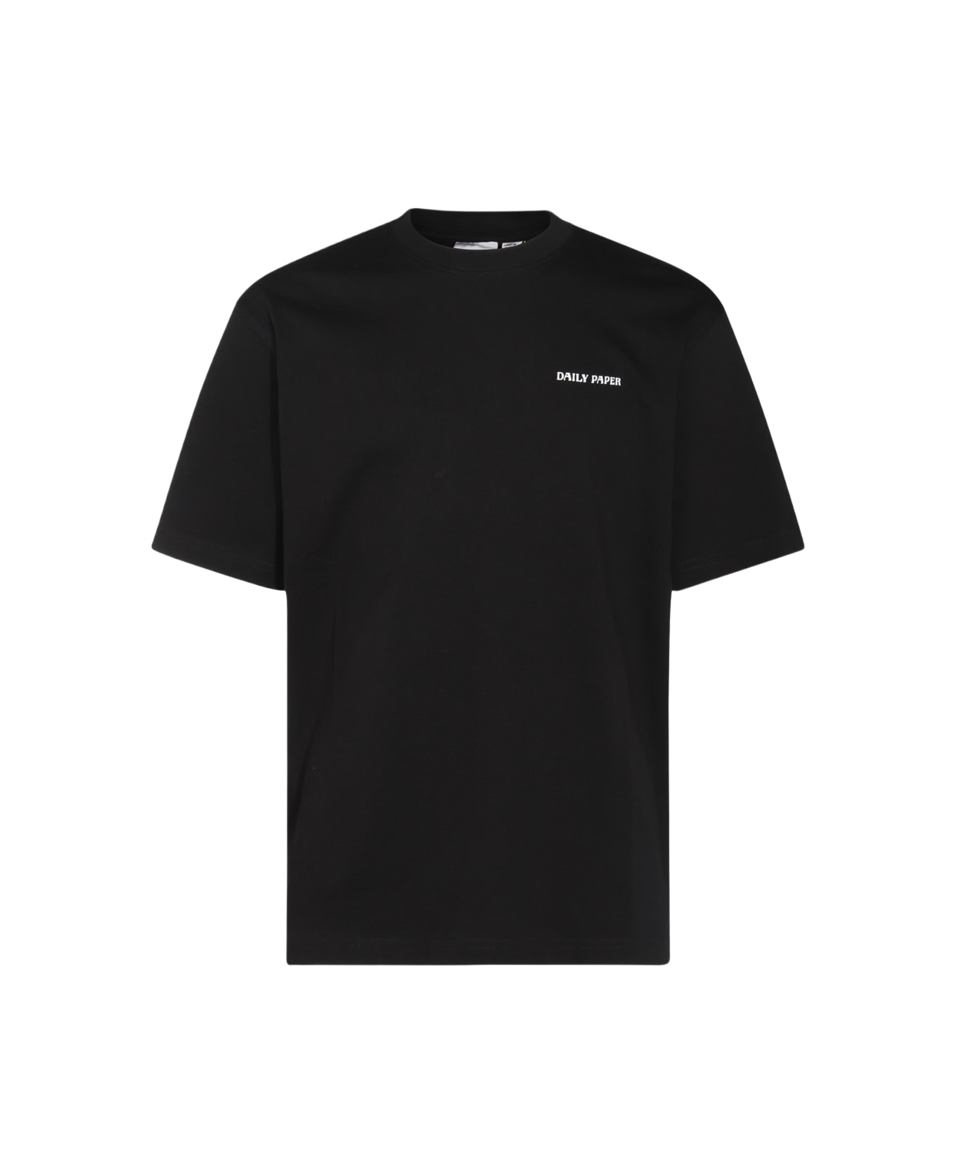 Daily Paper Black Cotton T-shirt - Black