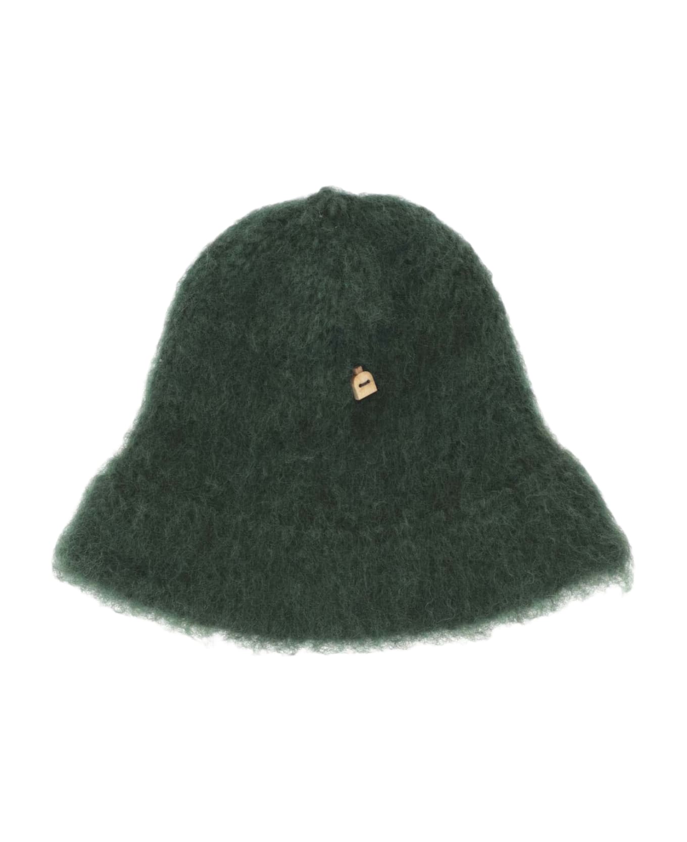 Myssy Wool Bucket Hat - Green