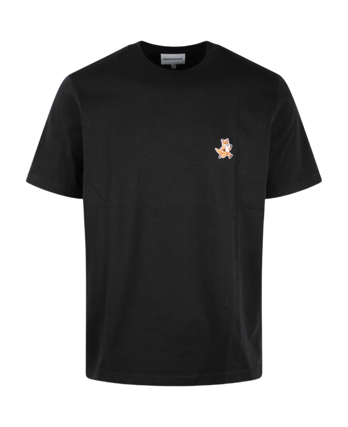 Maison Kitsuné Speedy Fox Patch T-shirt - Black