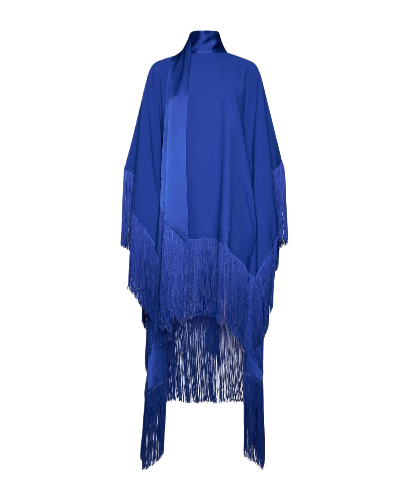 Taller Marmo Mrs Ross Pohenix Viscose-blend Kaftan - Blue