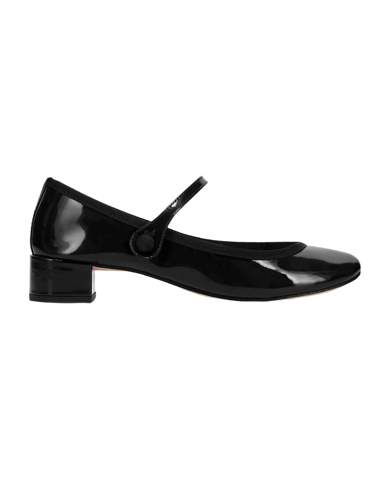 Repetto Rose Babies Mary Jane - Black