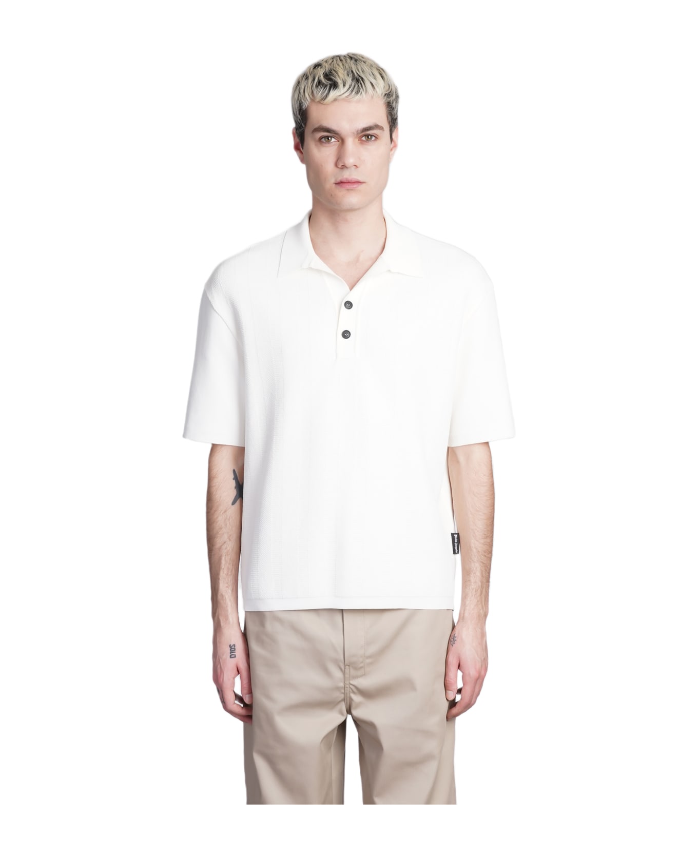 Palm Angels Polo - white