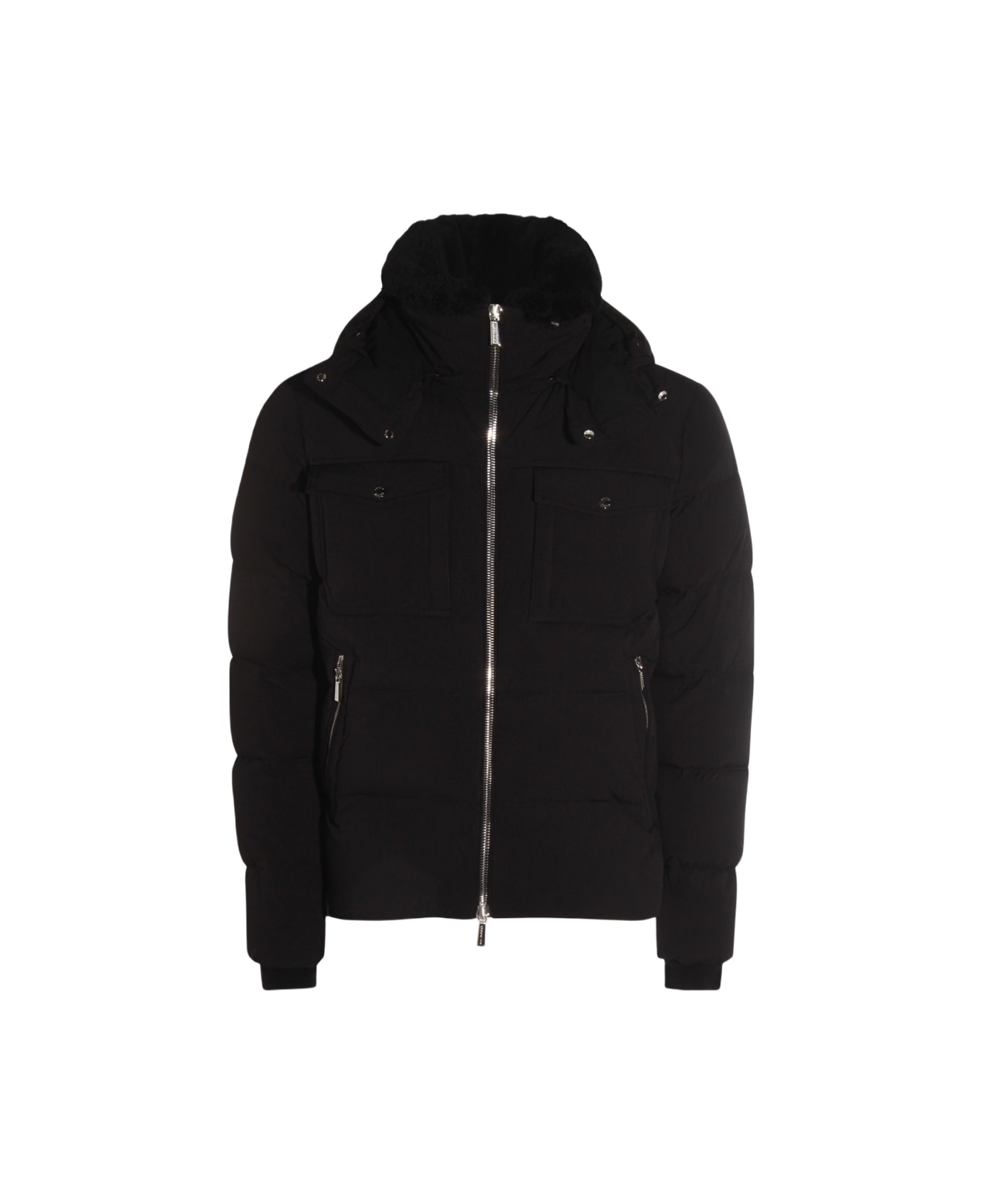 Moorer Black Alarick Down Jacket - Black