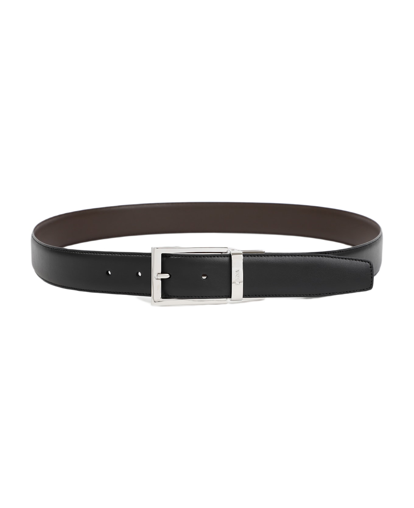 Zegna Reversible Belt - Ntm Nero Unito