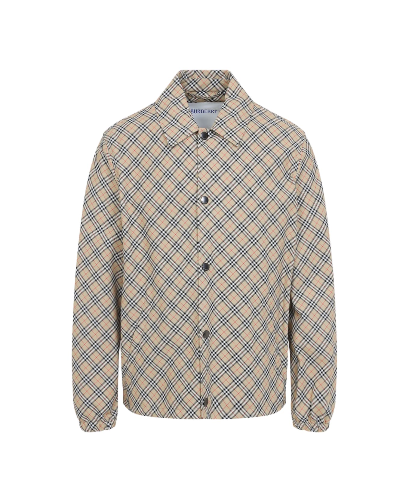 Burberry Slindon Check Jacket - Sand Ip Check