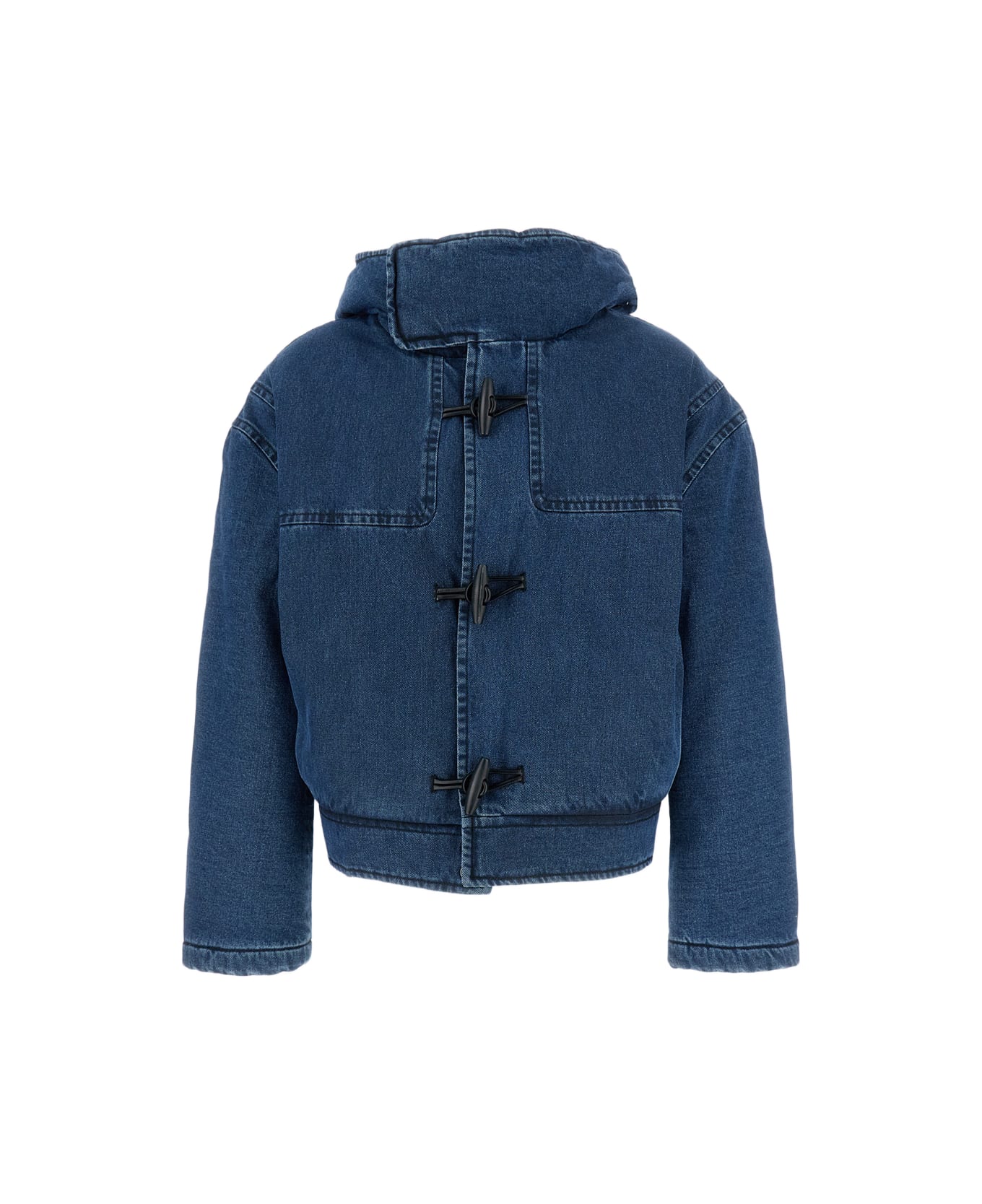 Jacquemus Montgomery In Denim 
 De-nimes
 - Blue