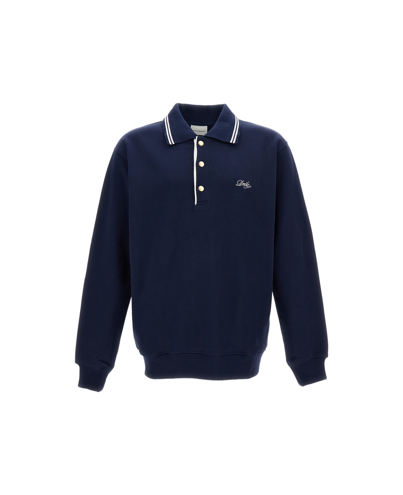 Drôle de Monsieur Polo Shirt - Blue