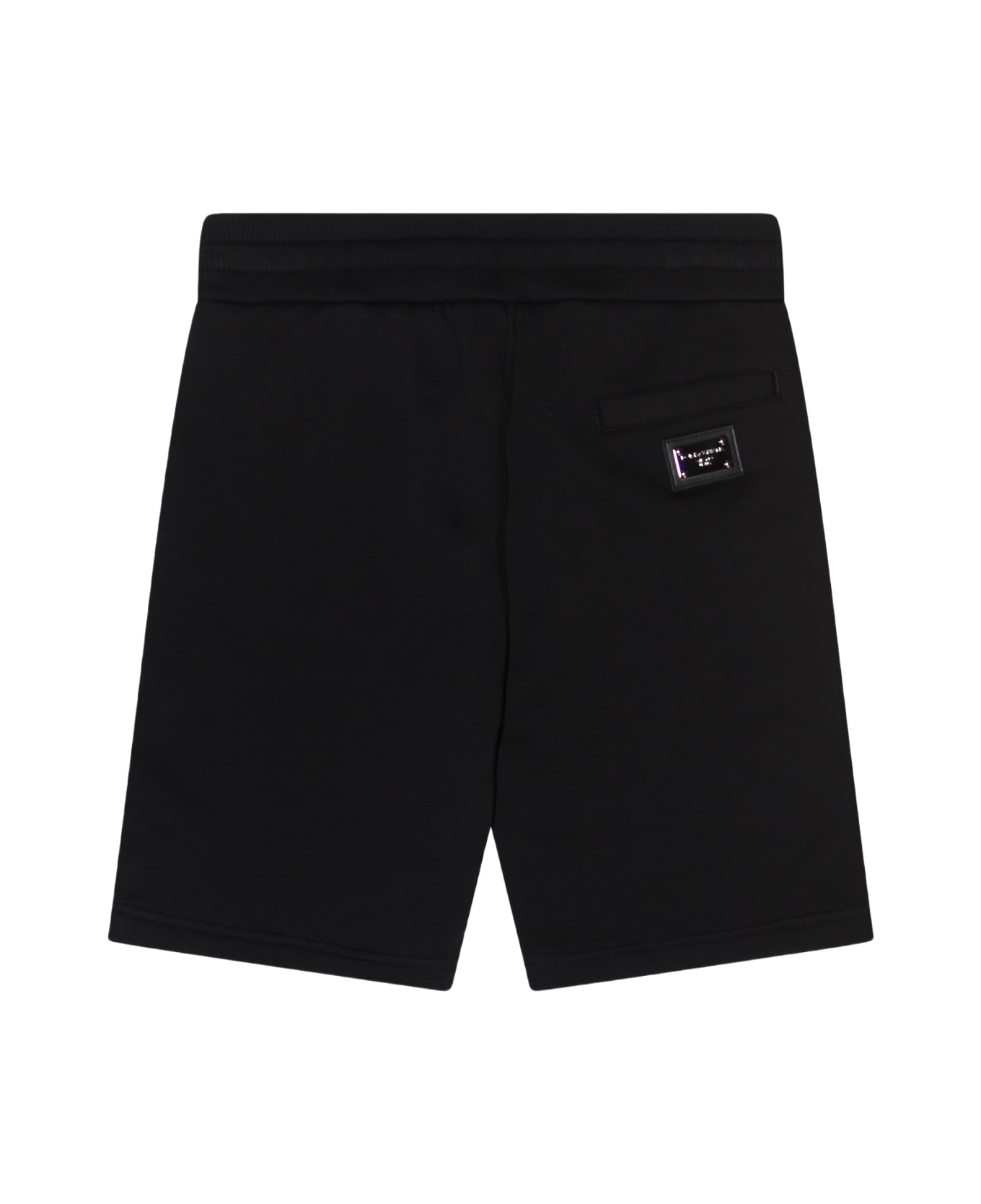Dolce & Gabbana Black Cotton Shorts - Black