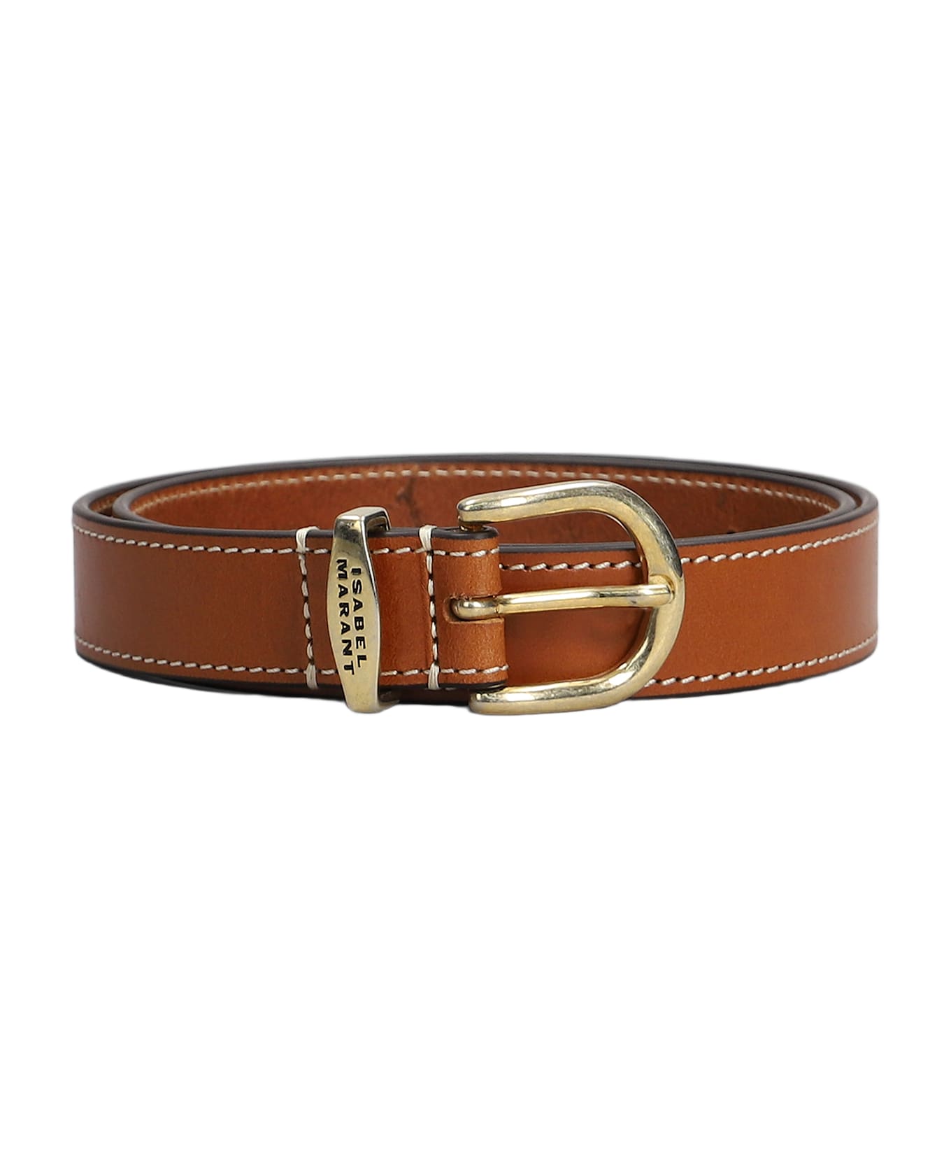 Isabel Marant Zadd Belts In Leather Color Leather - BROWN