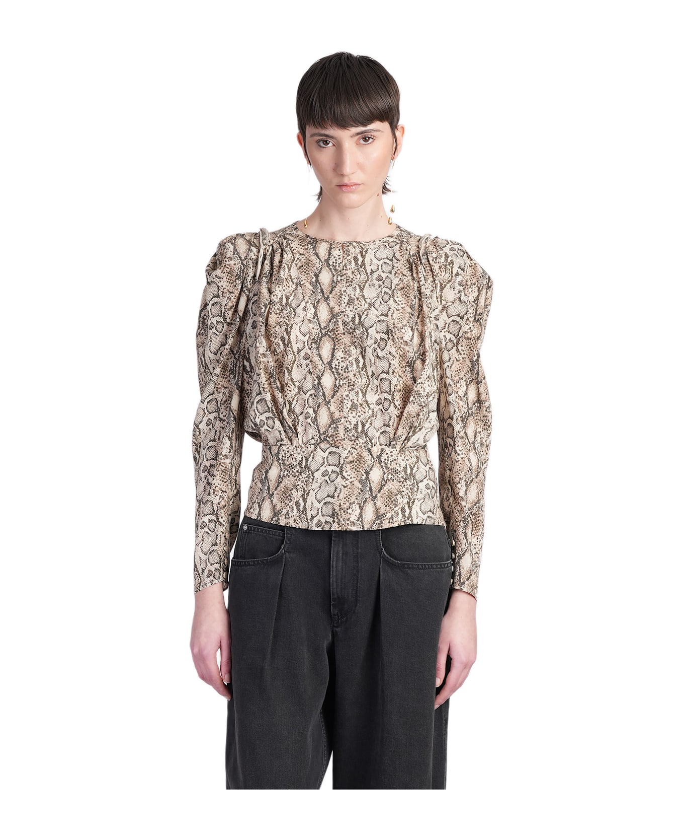 Isabel Marant Zarga Blouse - beige