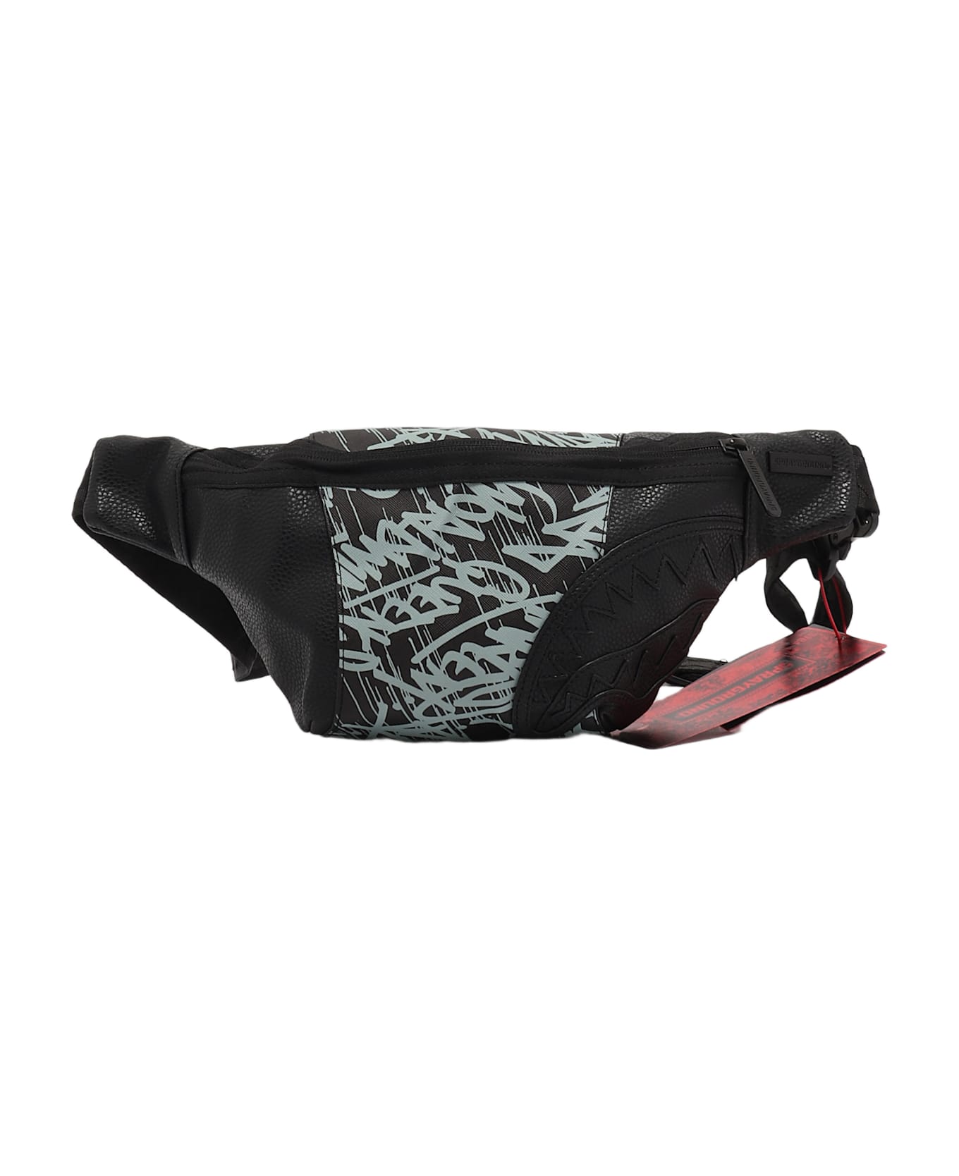 Sprayground New Sip Vivid Briefcase - NERO-ARGENTO