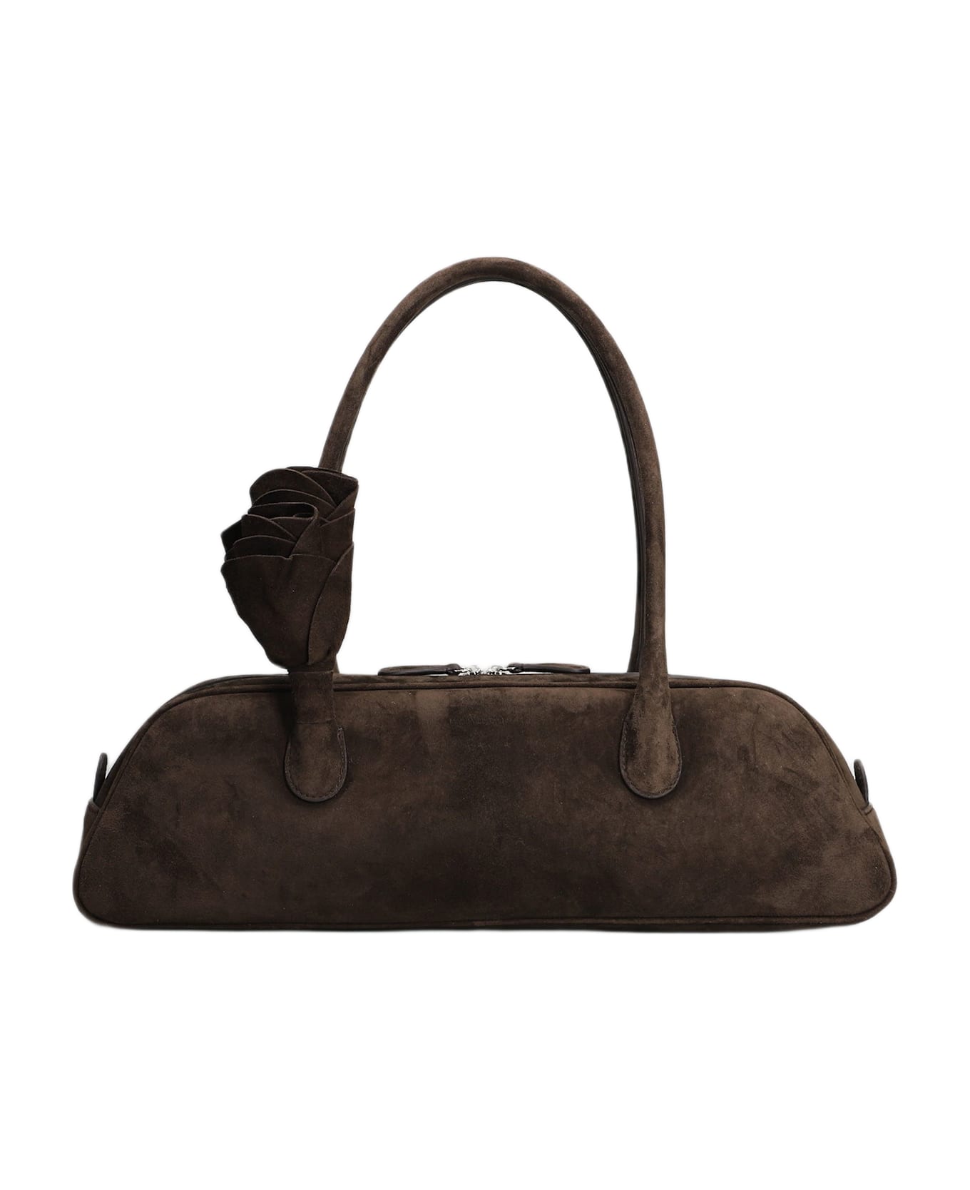 Magda Butrym Brigitte Hand Bag In Brown Suede - brown トートバッグ