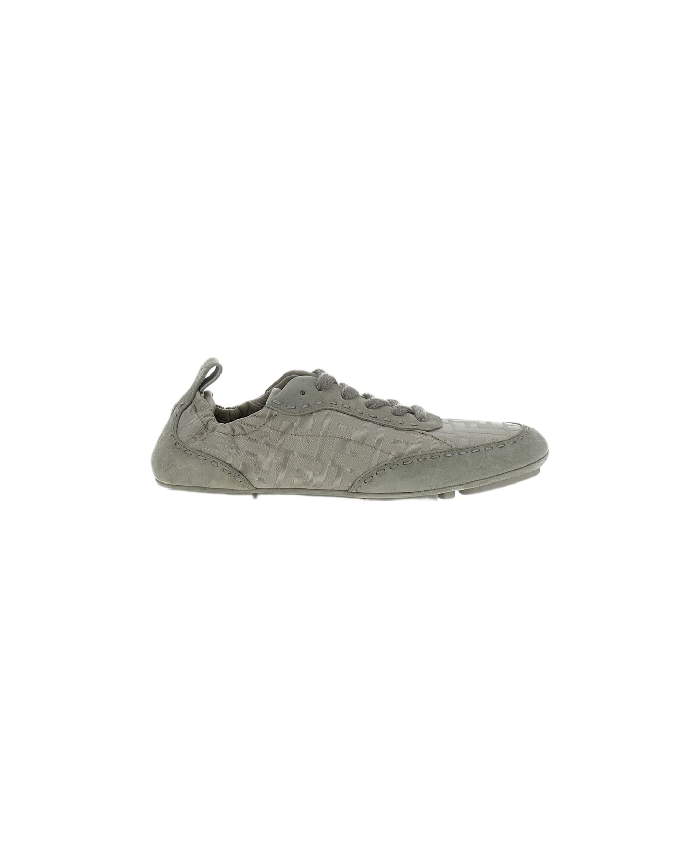 Fendi Sneaker Crosta Nylon Jacq.ff - Grey
