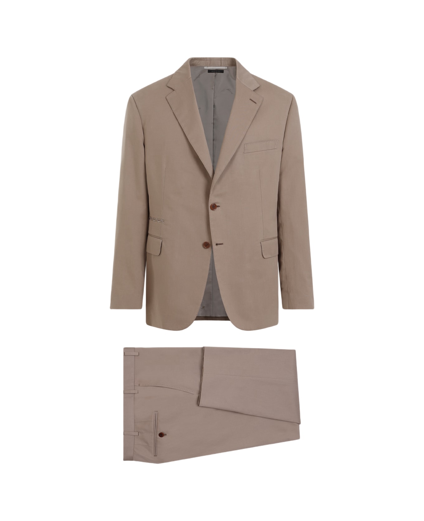 Brioni Cotton Suit - Beige