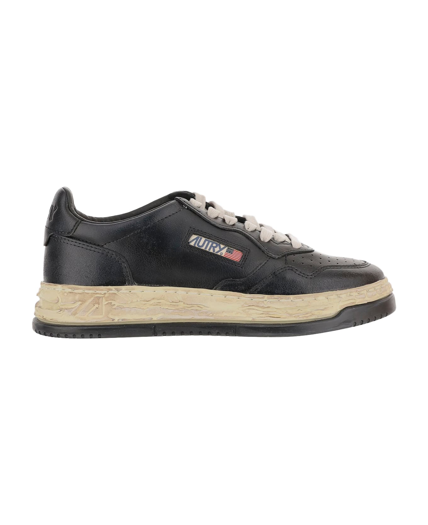 Autry Supvint Low X Mihara Yasuhiro Sneakers - Black