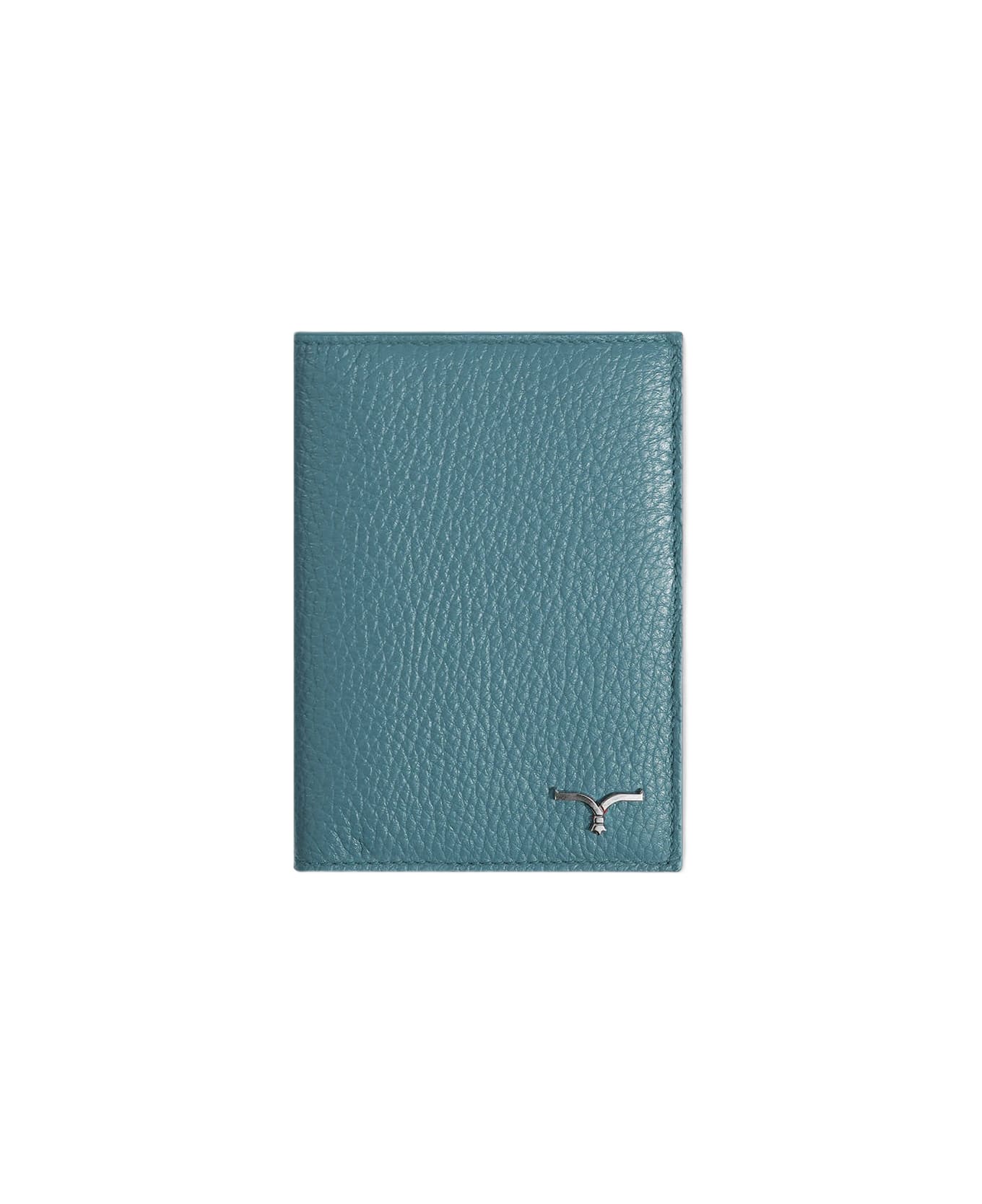 Larusmiani Passport Cover 'fiumicino' Accessory - LightBlue