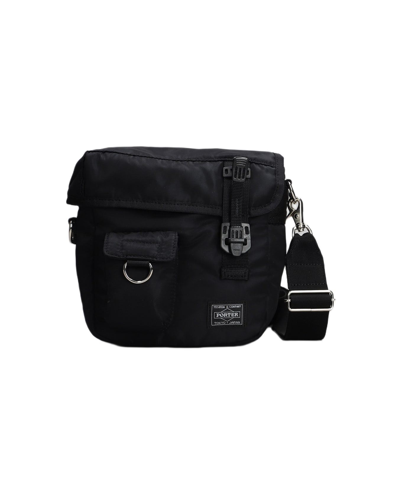 Comme des Garçons Homme Shoulder Bag In Black Nylon - black
