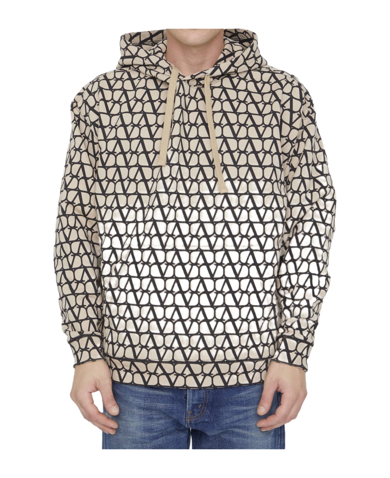 Valentino Garavani Toile Iconographe Sweatshirt - Beige