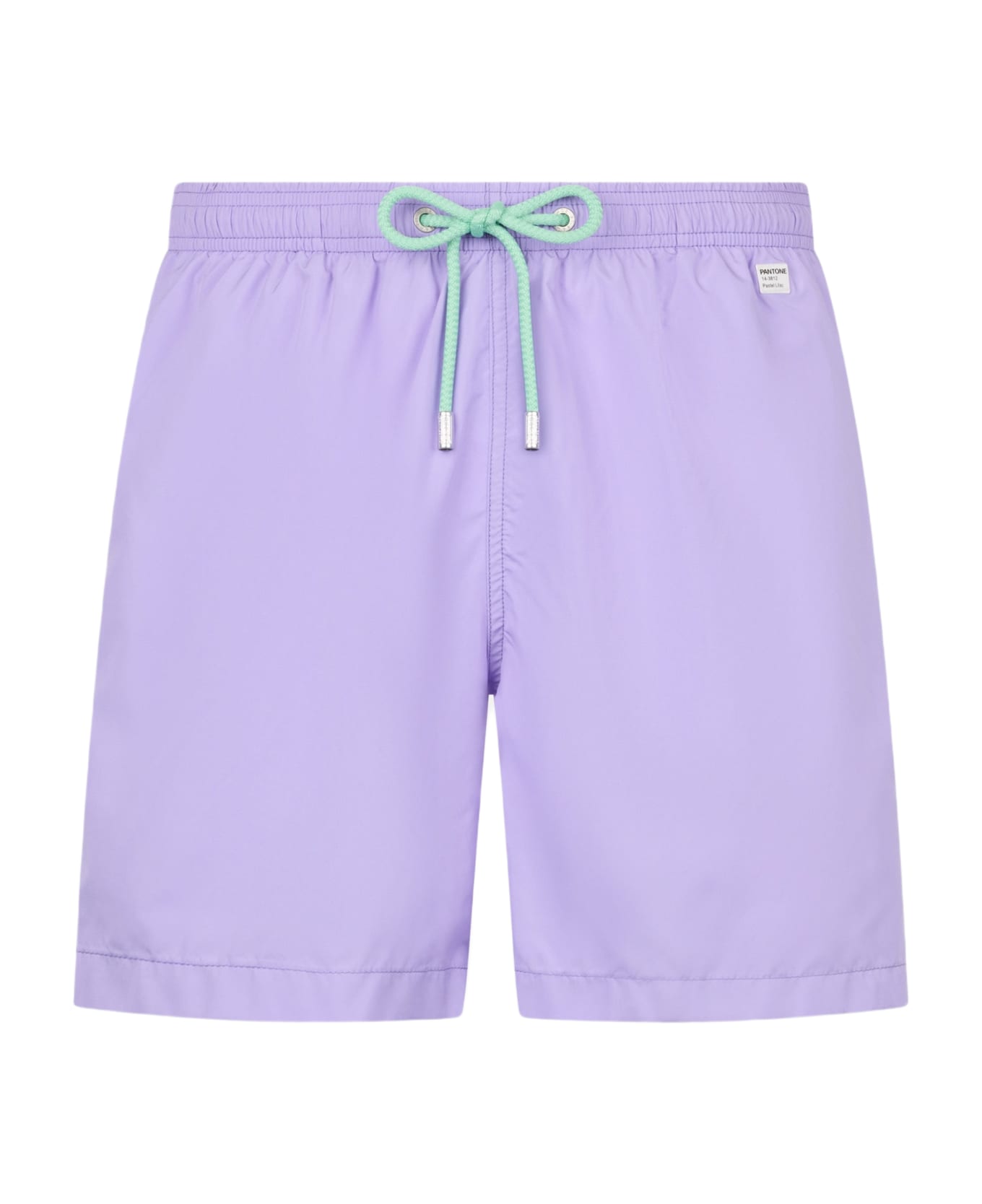 MC2 Saint Barth Man Lightweight Fabric Lilac Swim-shorts Lighting Pantone | Pantone® Special Edition - PINK