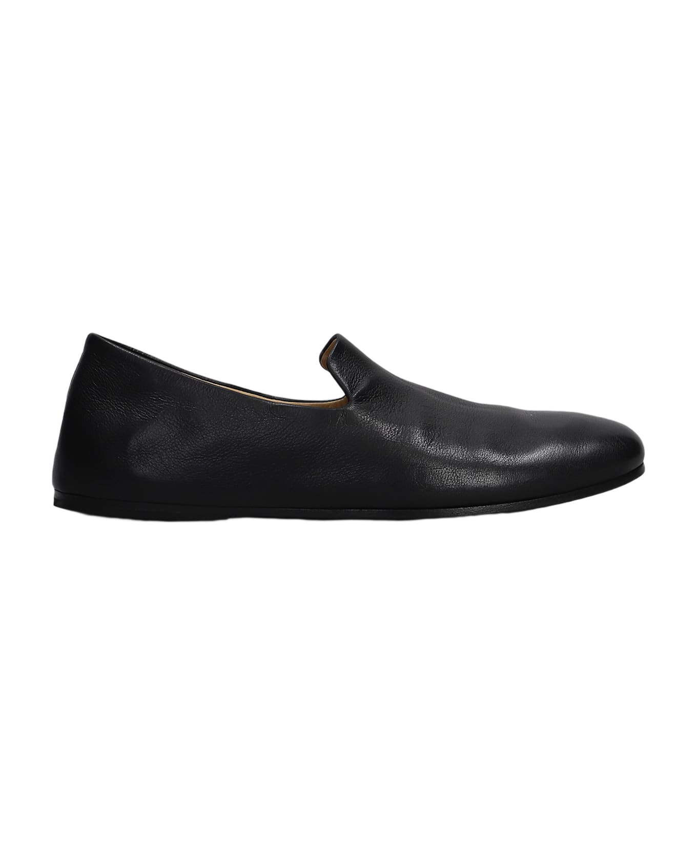 Marsell Steccoblocco Loafers In Black Leather - black
