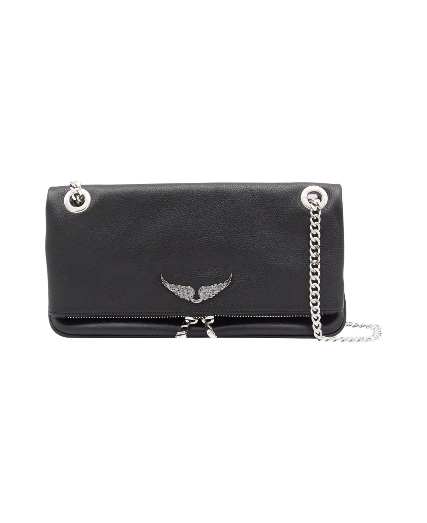 Zadig 
Voltaire Black Rock Ii Shoulder Bag - Black