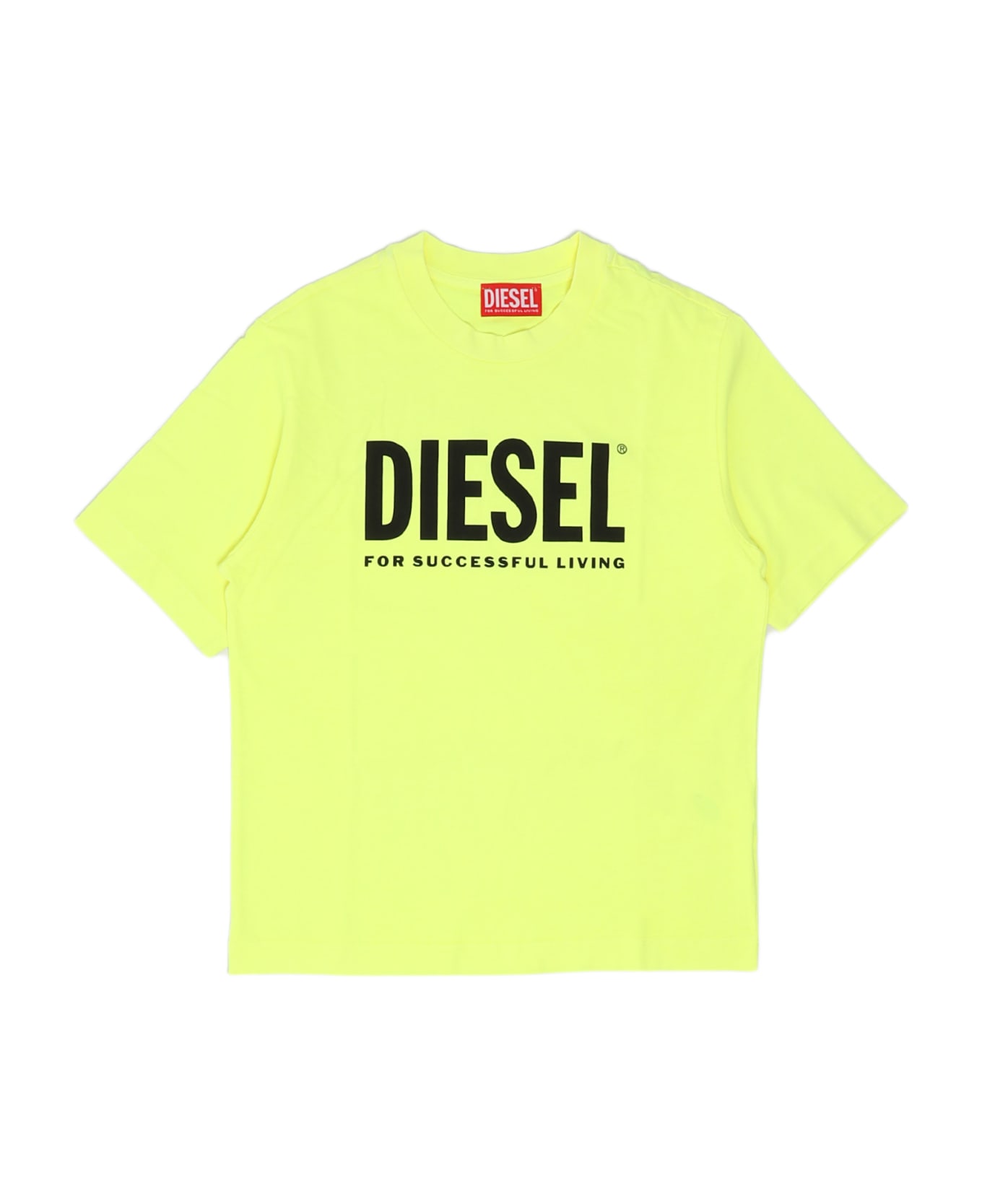 Diesel T-shirt Tnuci T-shirt - GIALLO FLUO Tシャツ＆ポロシャツ