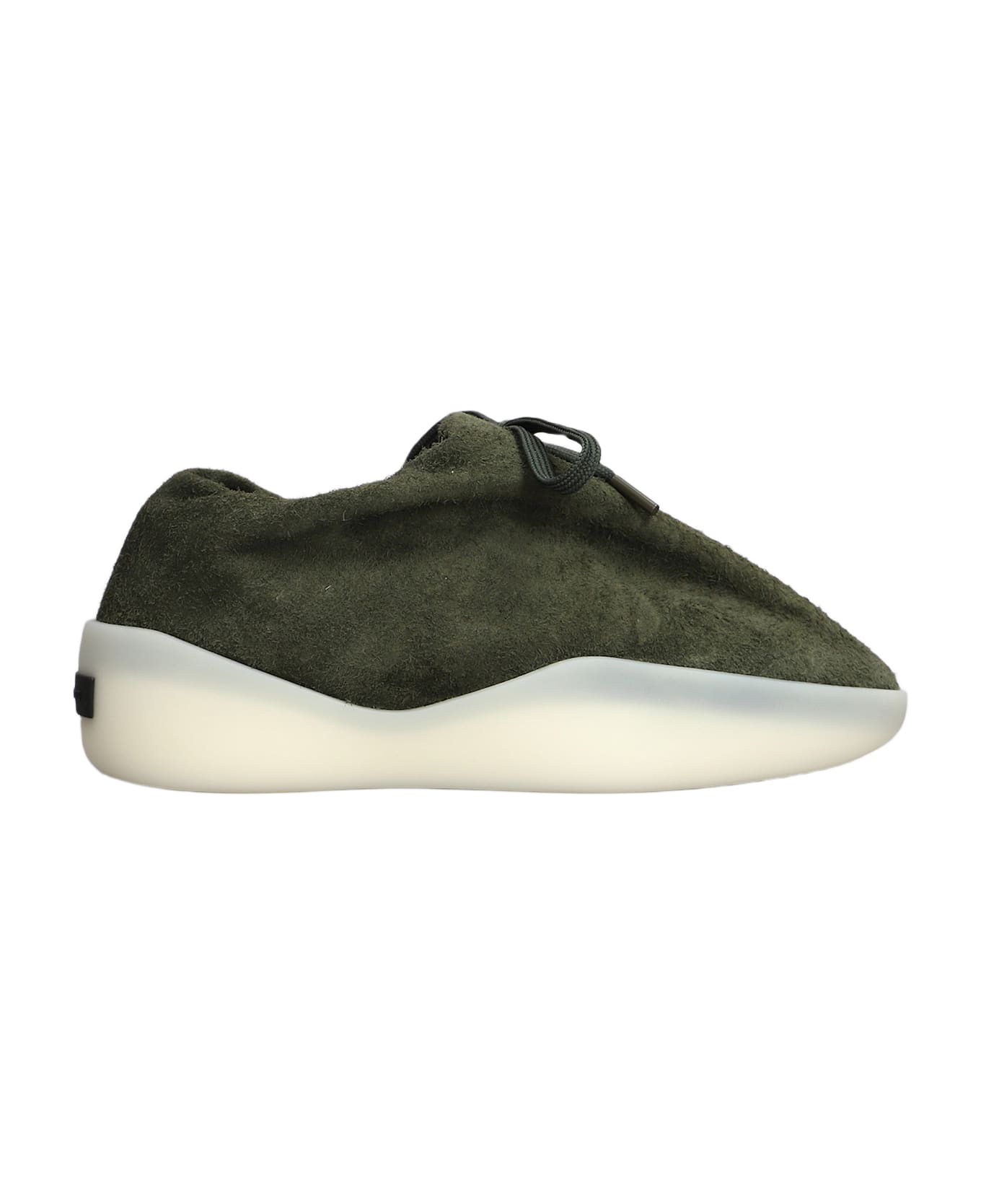 Fear of God Moc Runner Sneakers In Green Suede - green