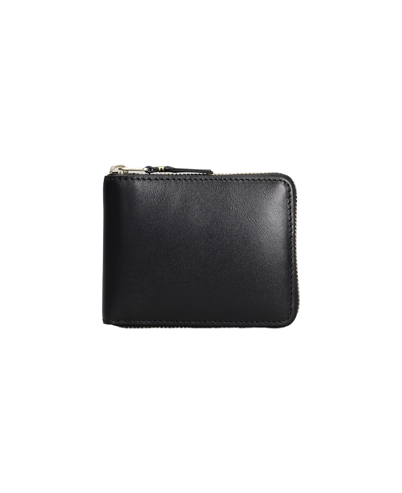 Comme des Garçons Wallet Wallet In Black Leather - black 財布