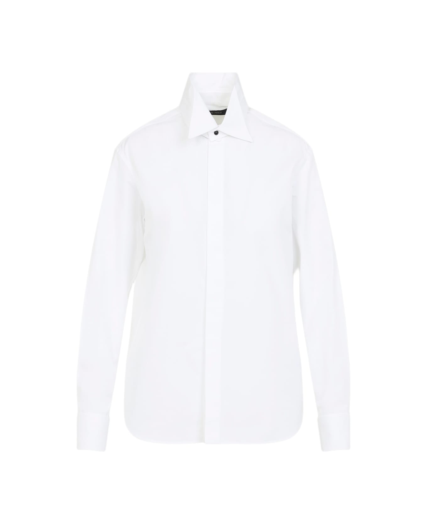Phoebe Philo Tuxedo Shirt - Wt White
