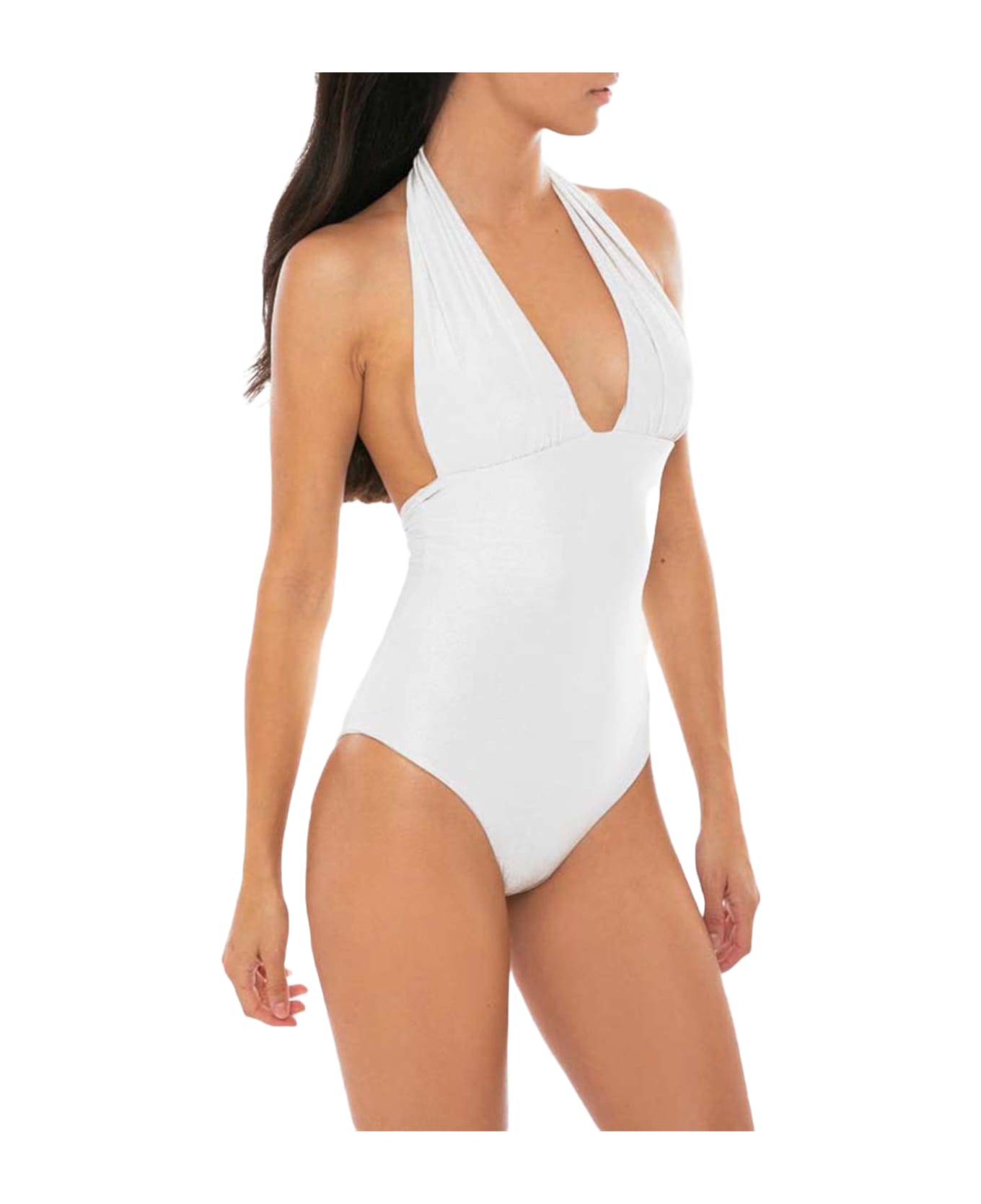 MC2 Saint Barth Woman White One Piece Swimsuit - WHITE ワンピース