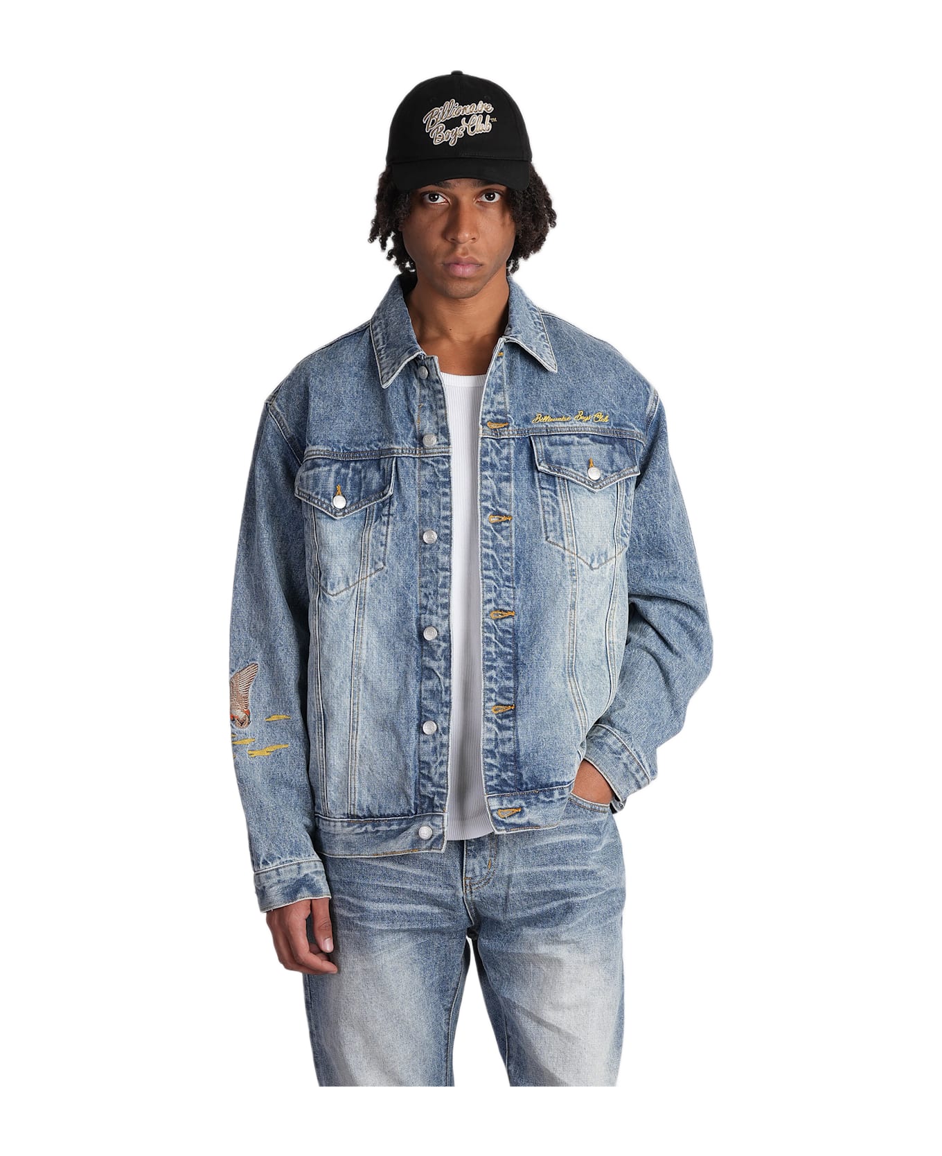 Billionaire Boys Club Denim Jackets In Blue Cotton - blue