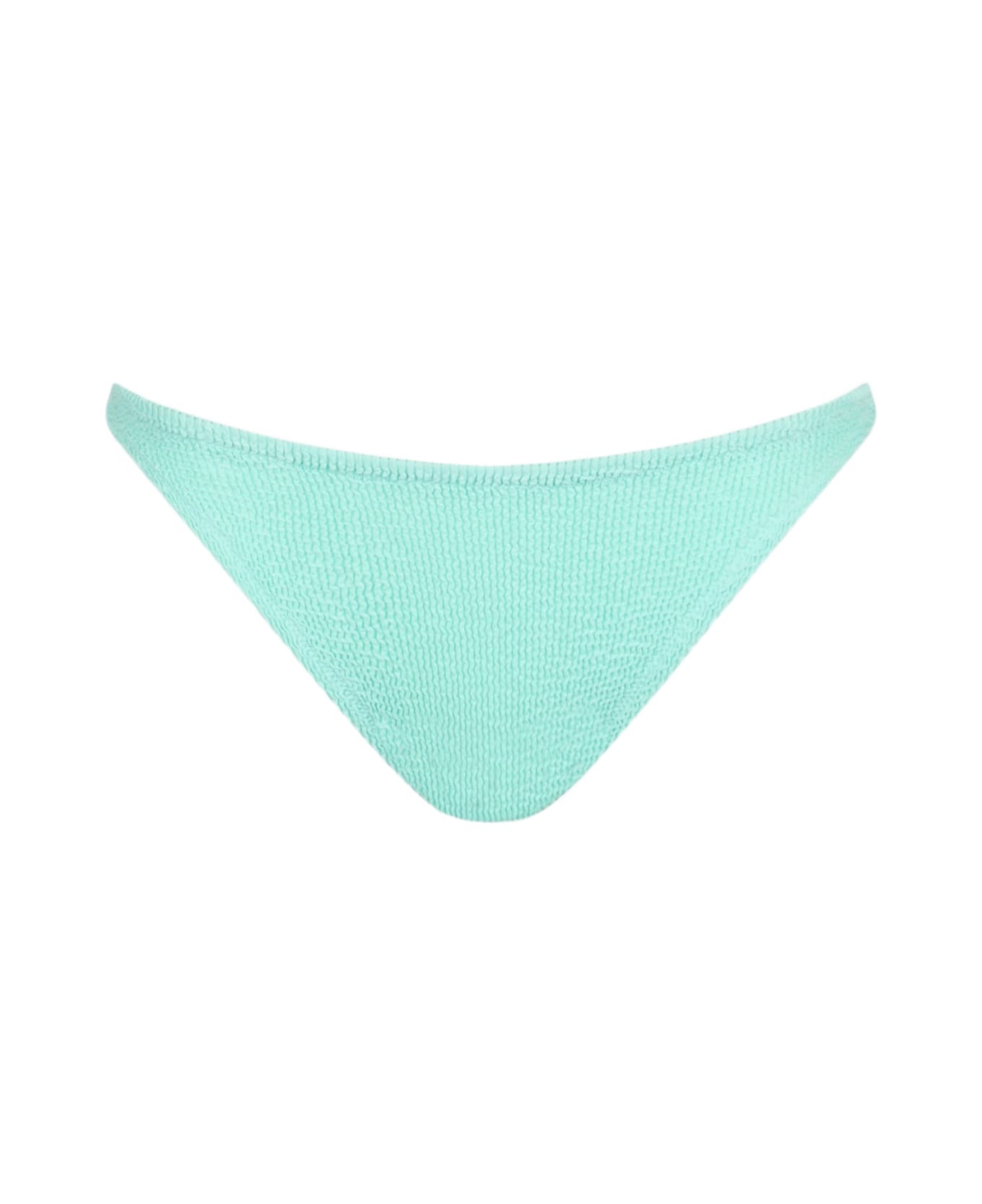 MC2 Saint Barth Woman Sage Green Crinkle Cheeky Swim Briefs Naomi - GREEN