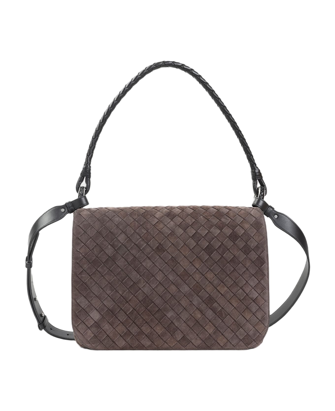 Bottega Veneta Swing Intrecciato Shoulder Bag - Fondant