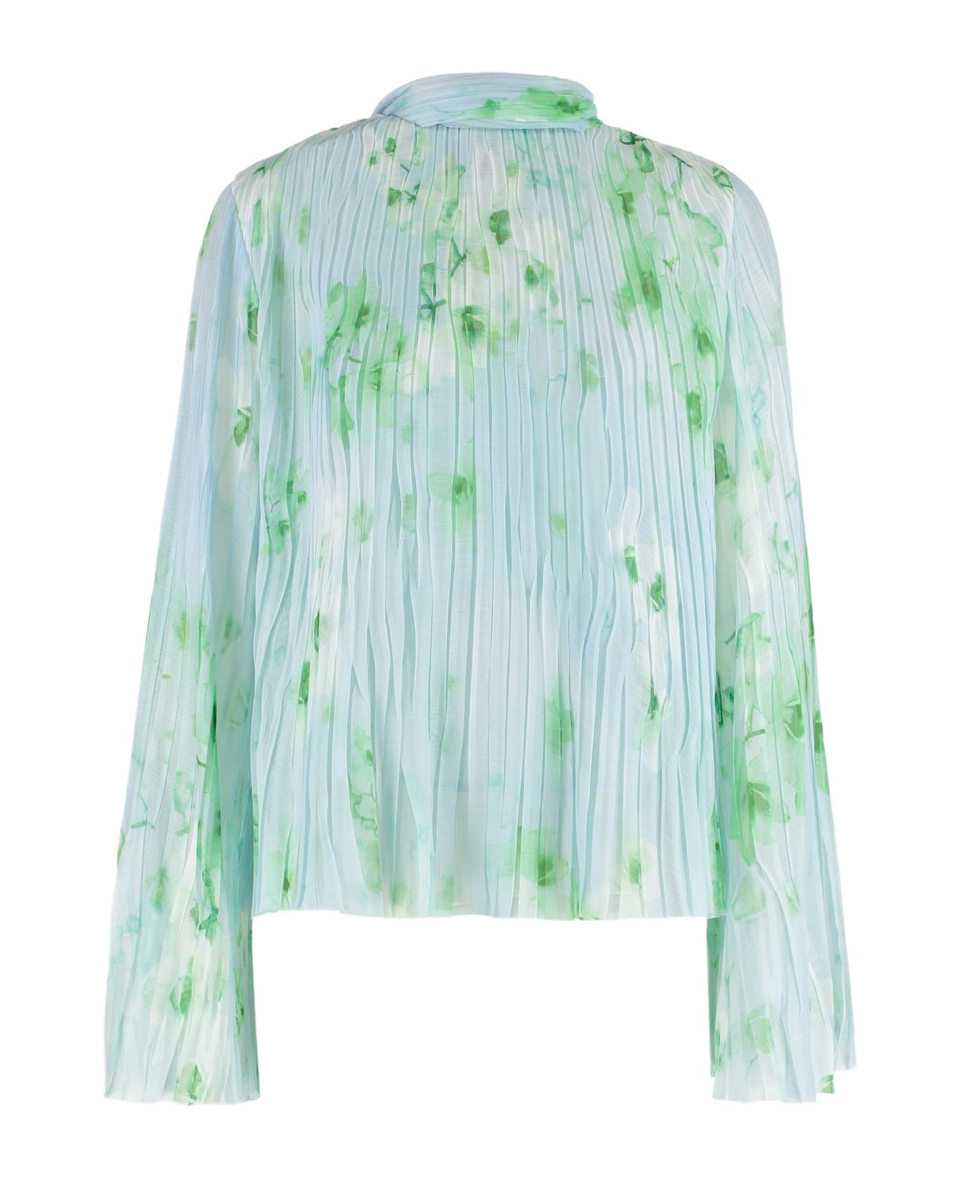 Pinko Bucero Crepe Blouse - Multicolor