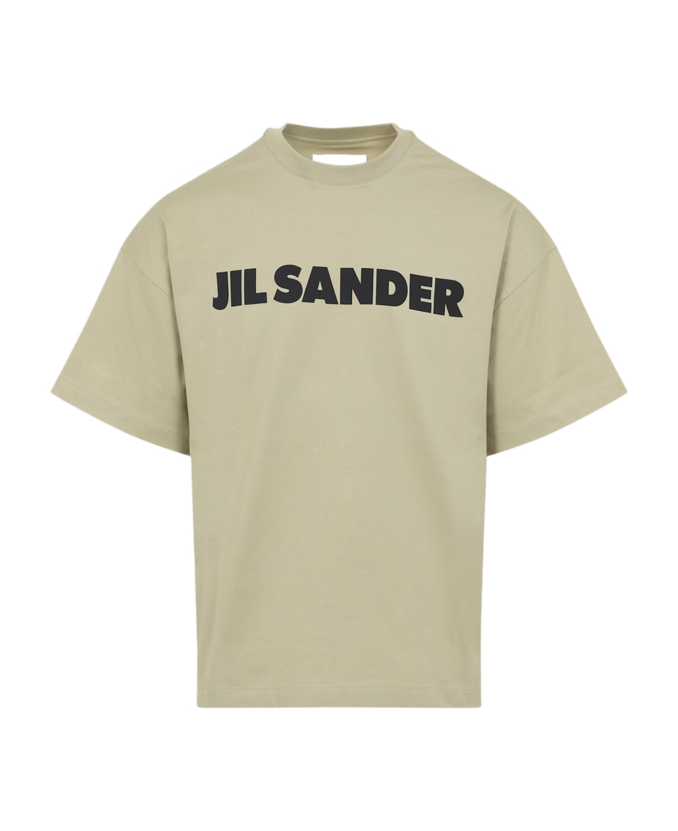 Jil Sander Logo T-shirt - Beige