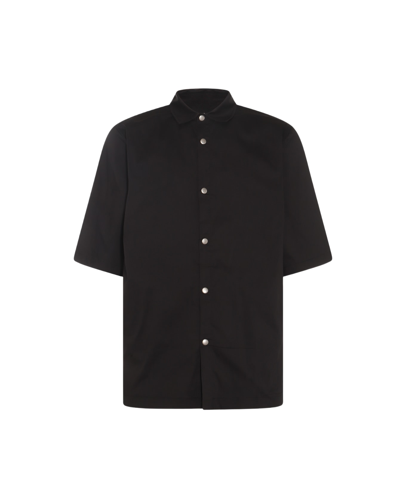 Thom Krom Black Cotton Shirt - Black