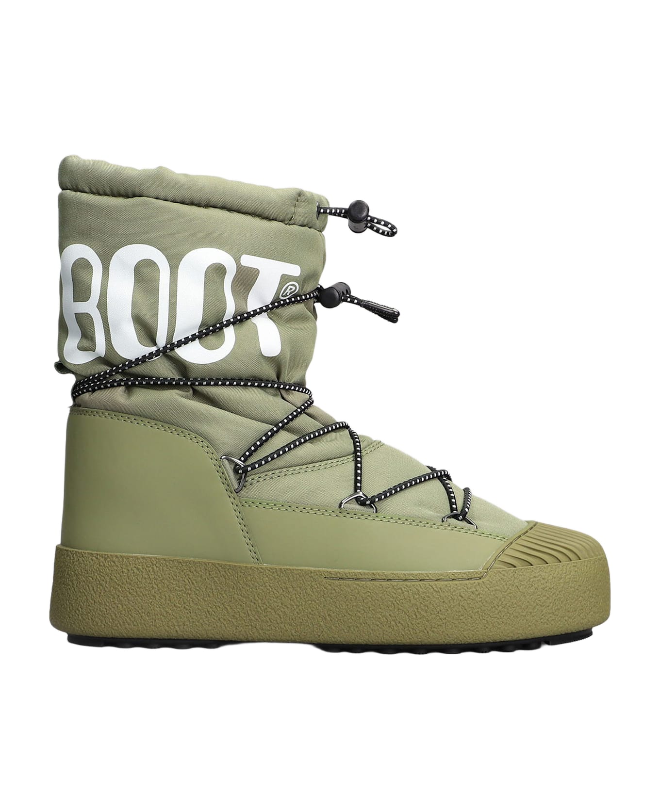 Moon Boot M Track Nylon Boots - Green