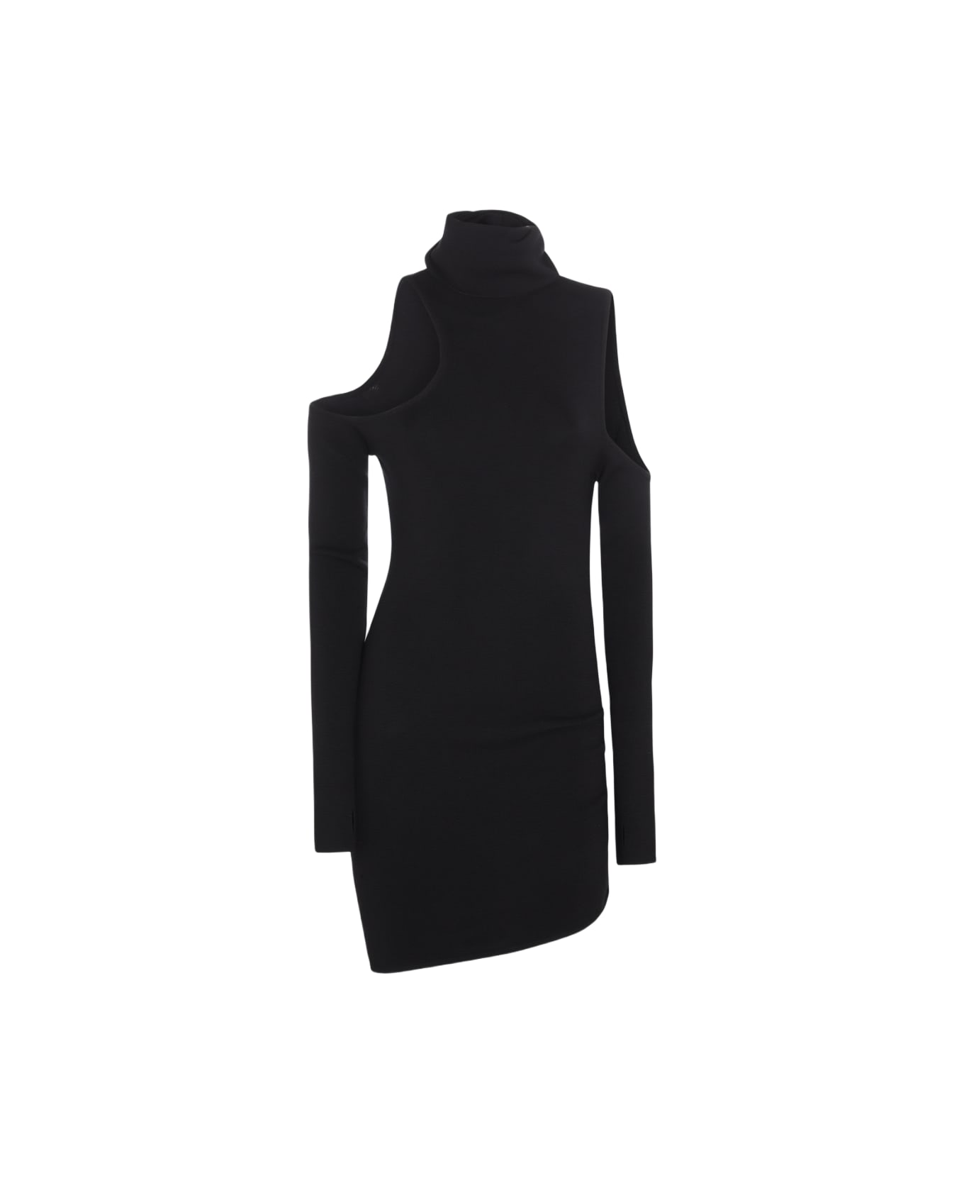 GAUGE81 Black Wool Mini Dress - Black ワンピース＆ドレス
