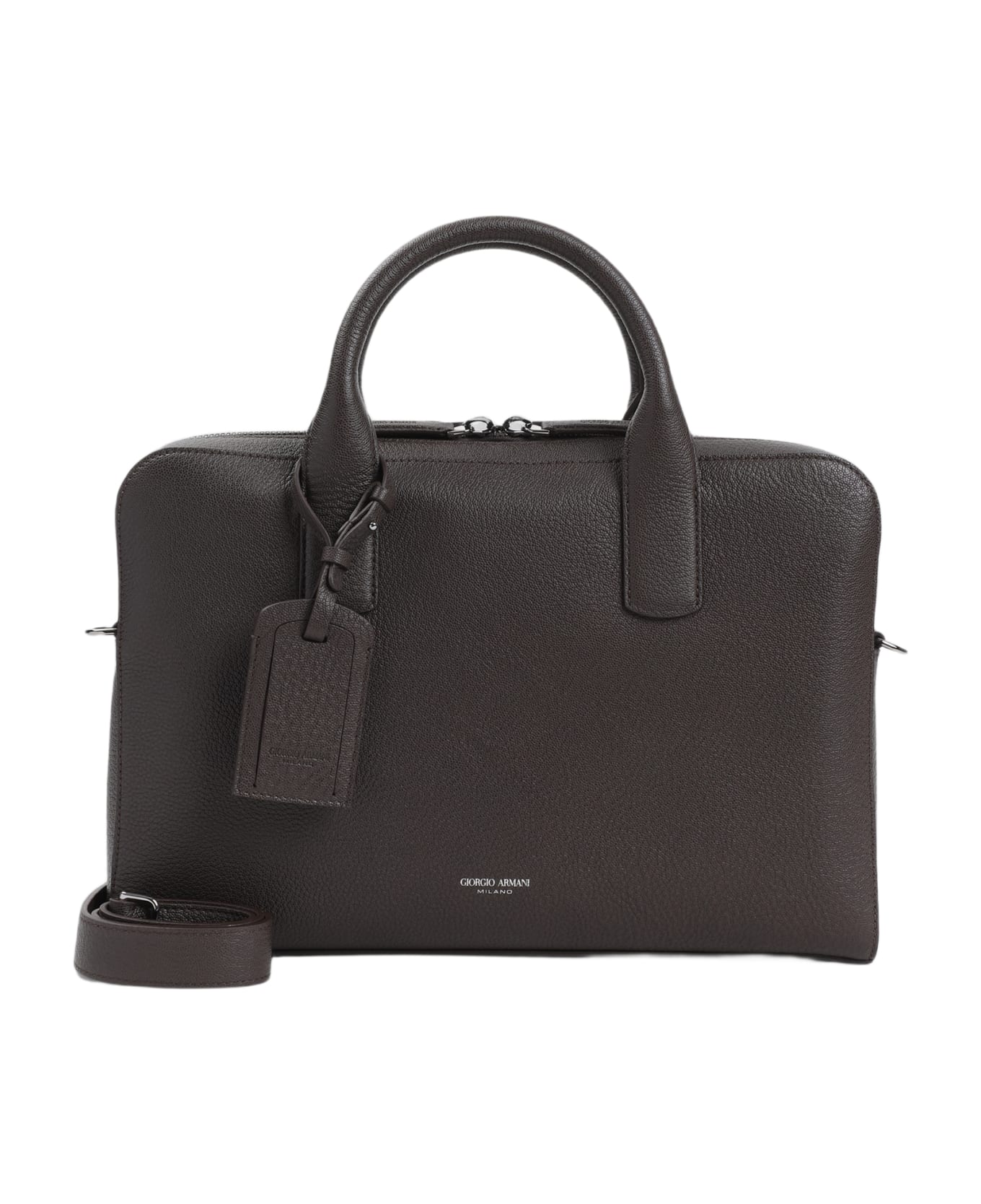 Giorgio Armani Briefcase Bag - T.moro