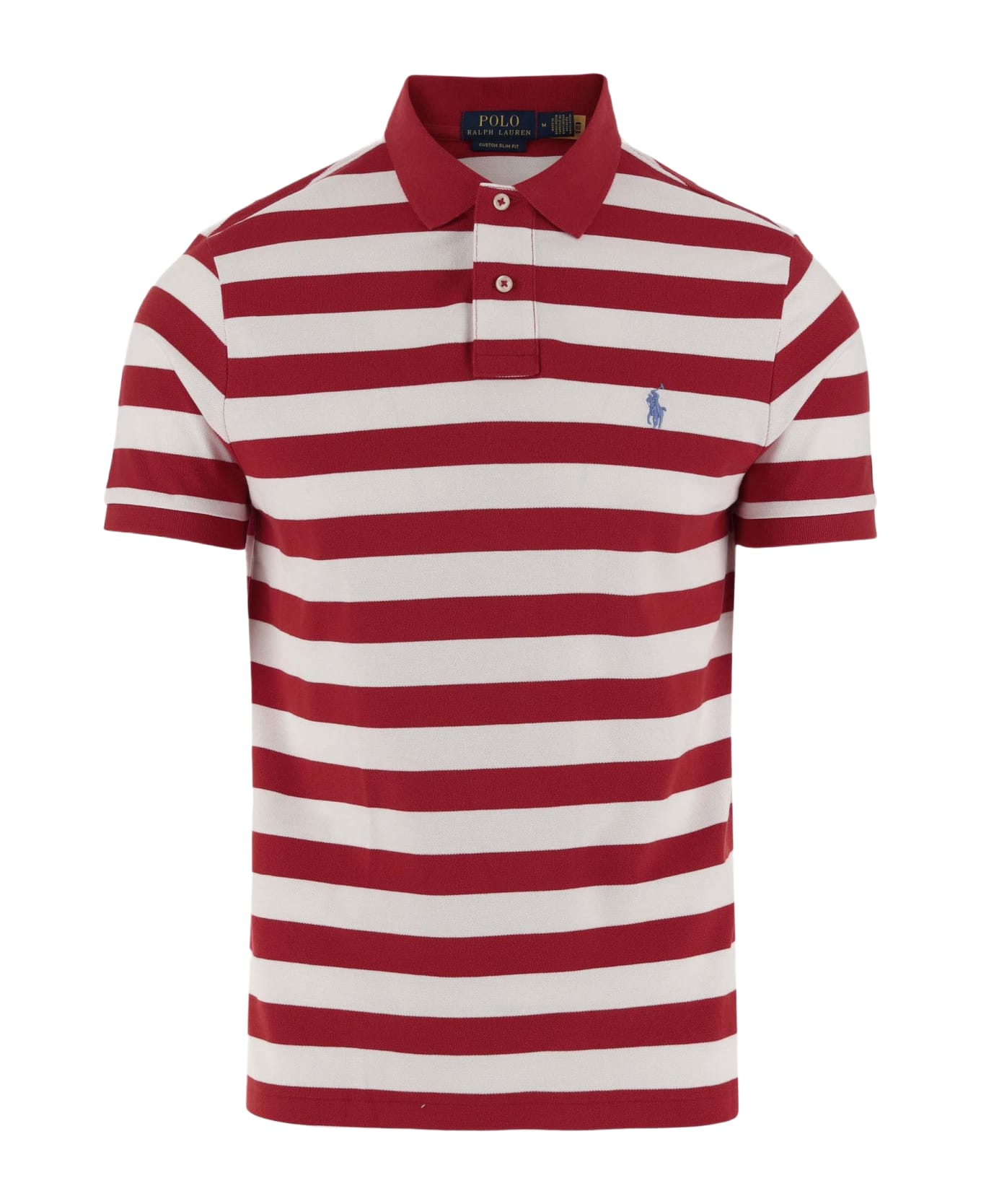Polo Ralph Lauren Cotton Polo Shirt With Logo - Red