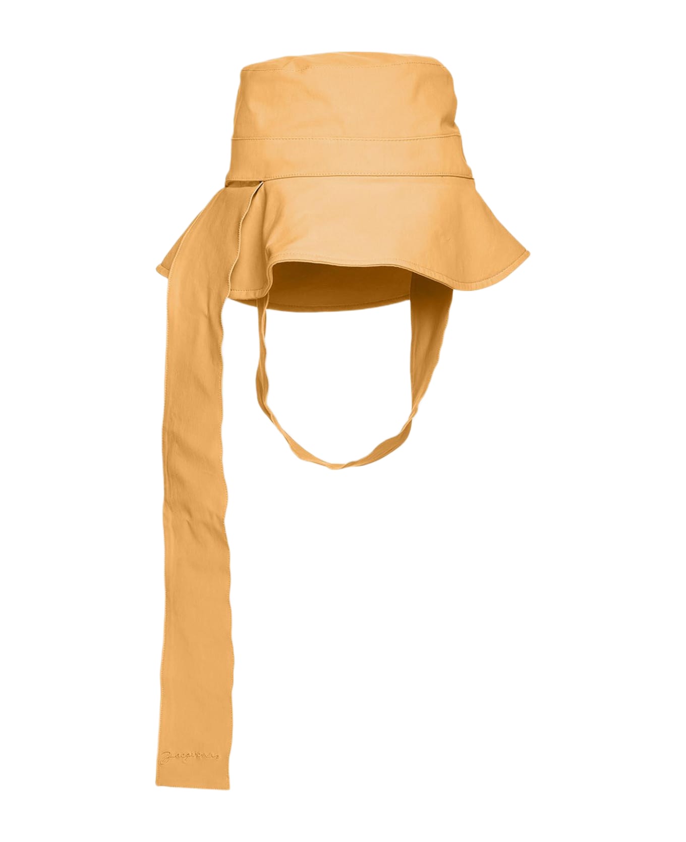 Jacquemus Le Bob Bando Cotton-blend Hat - Orange