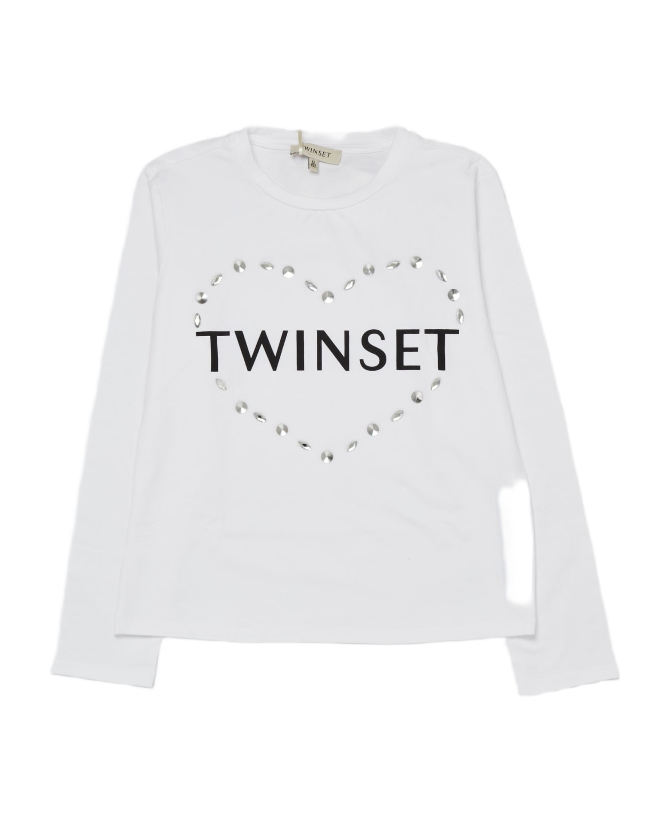 TwinSet Cotton T-shirt - BIANCO