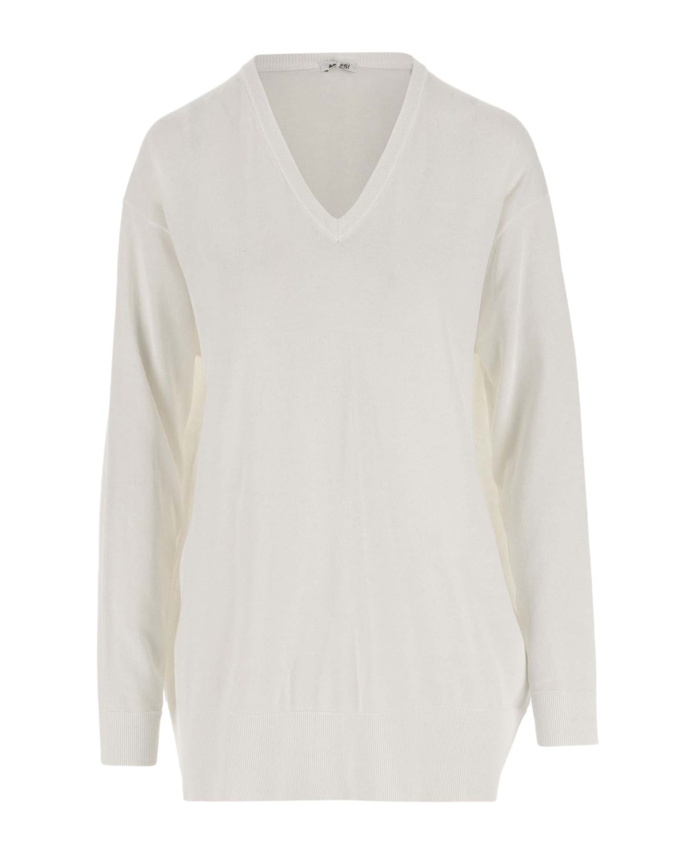 Aspesi Cotton Pullover - White