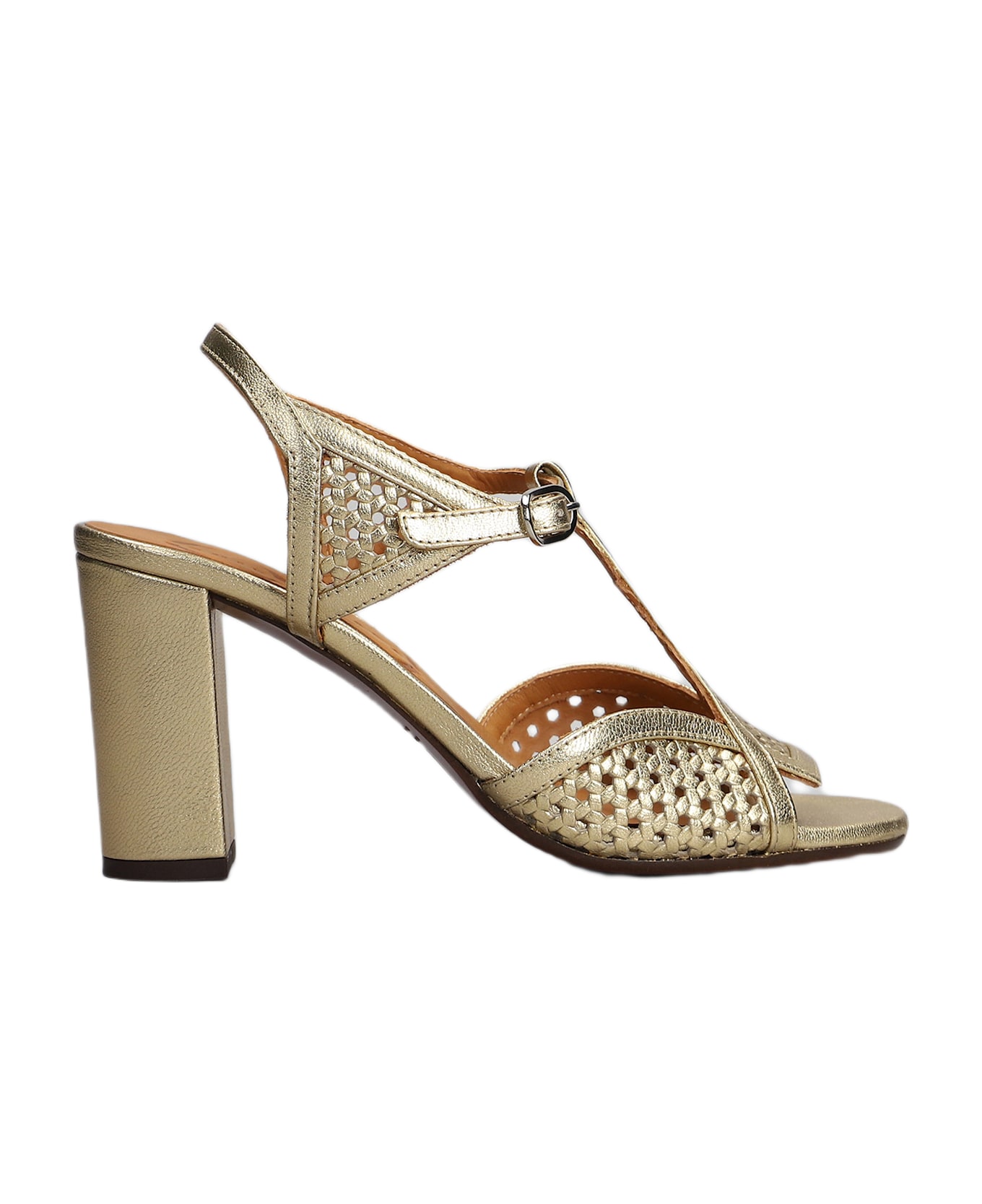 Chie Mihara Bessy 46 Sandals In Gold Leather - gold