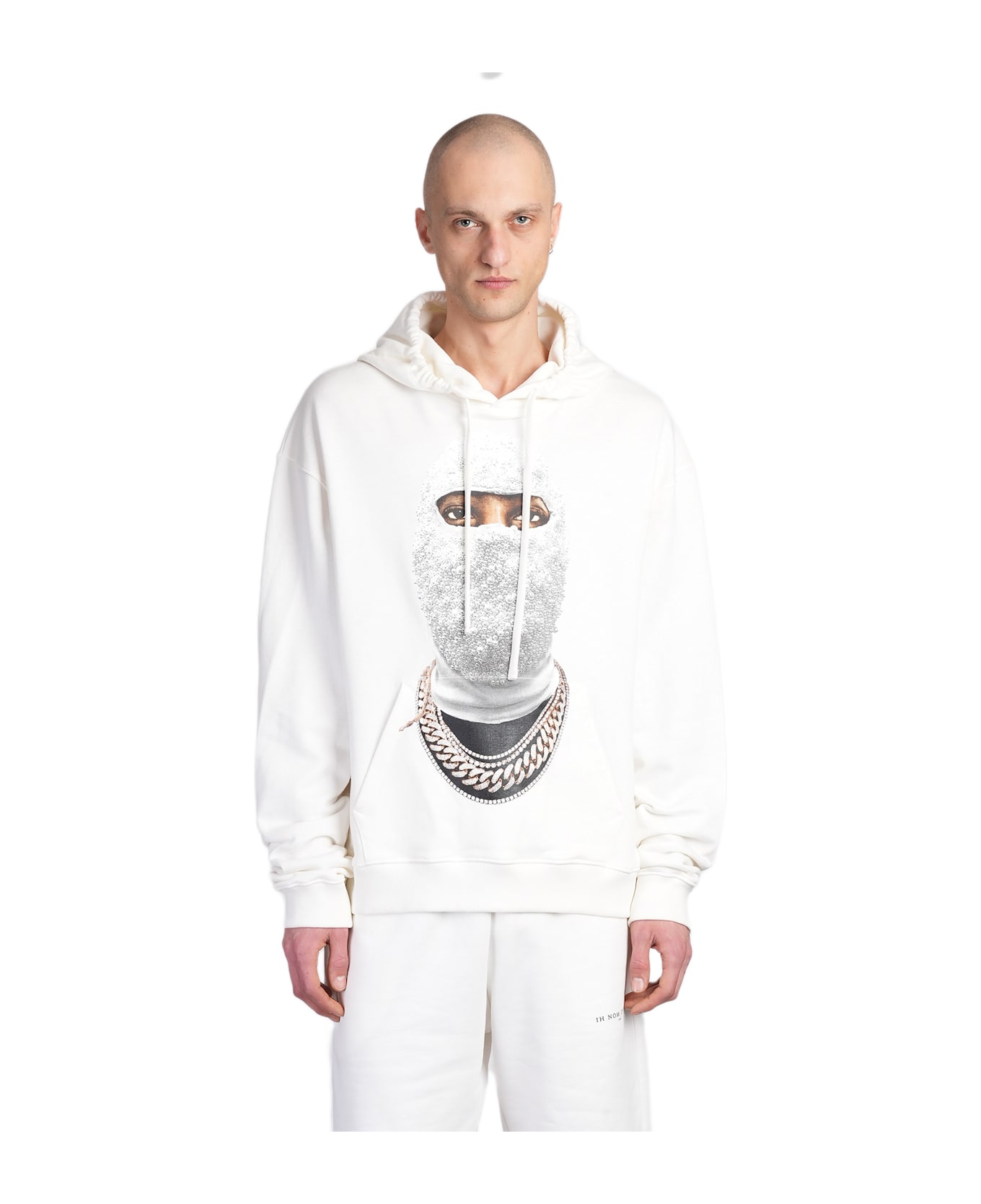 ih nom uh nit Sweatshirt In White Cotton - white
