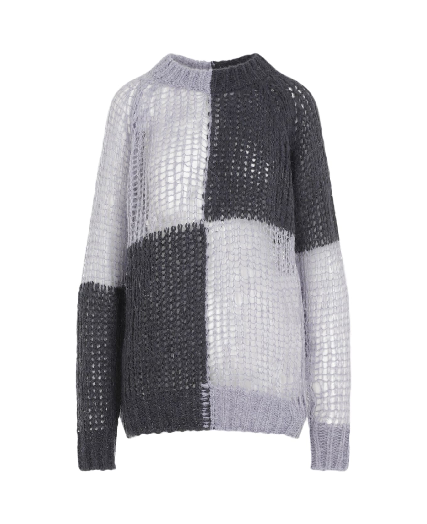 Acne Studios Sweater - Bas Purple Grey