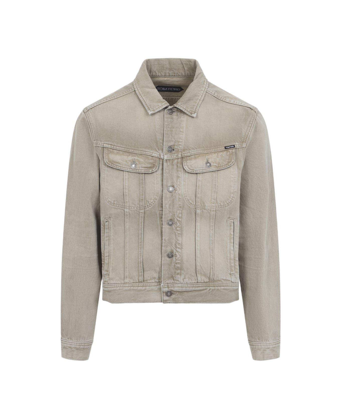Tom Ford Denim Jacket - Jbz Washed Sand