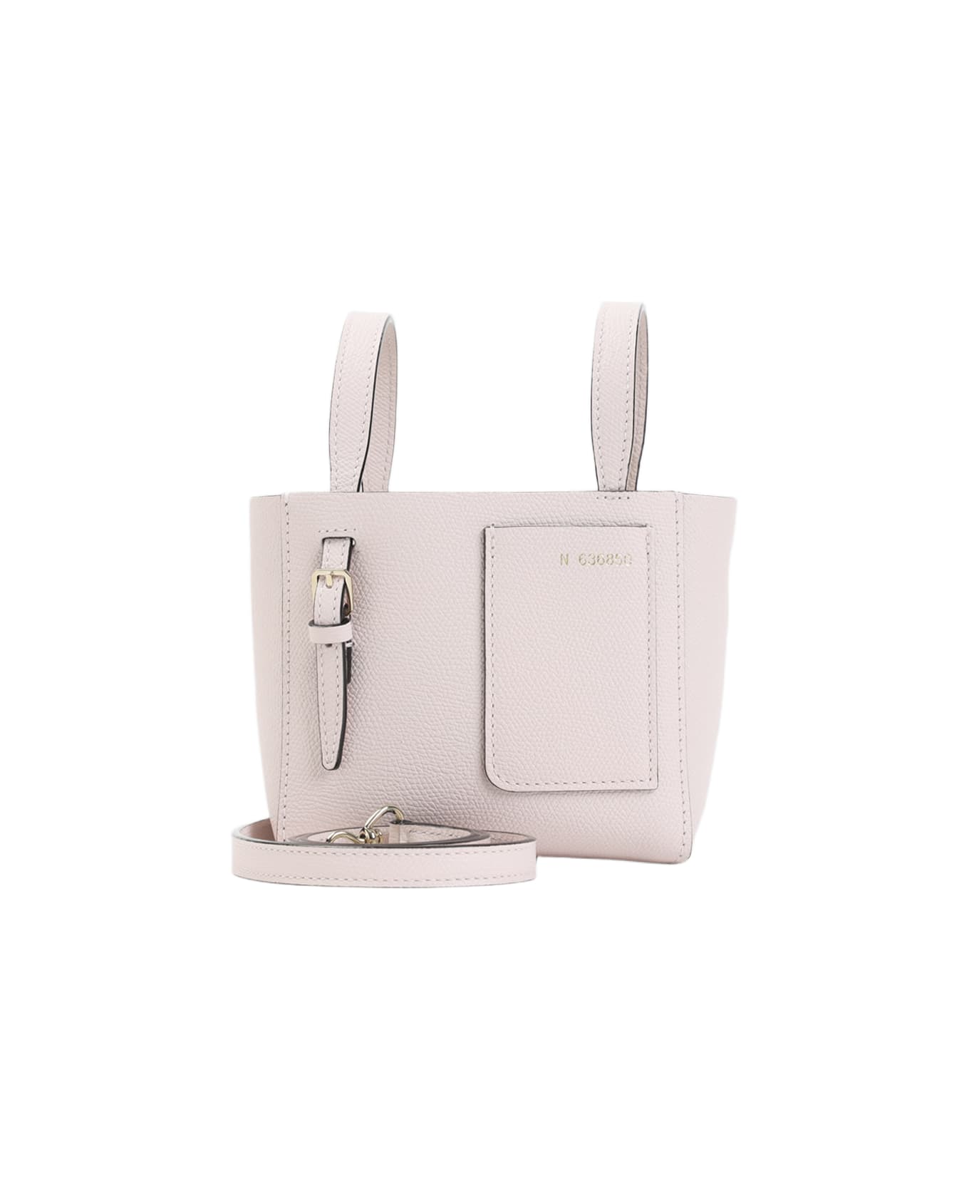 Valextra Bucket Mini Shoulder Bag - Pa Rosa Pale